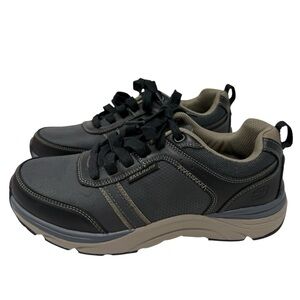 Skechers Sentinal Lunder Mens Size 7 Lightweight Shoes Sneakers Black New
